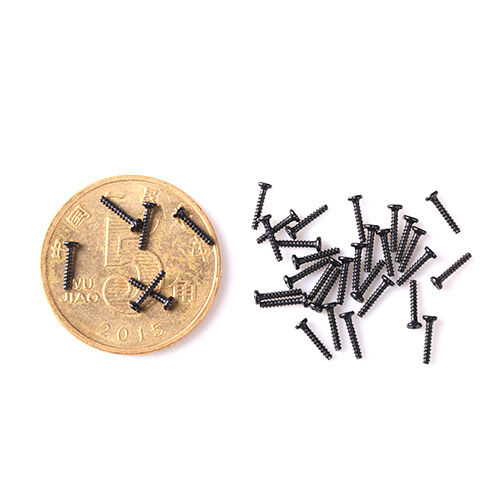 Grade 8 Titanium Micro Screw M0.5-M3.0 dengan pengiriman 15 hari dan MOQ 100000pcs untuk drone dan aerospace