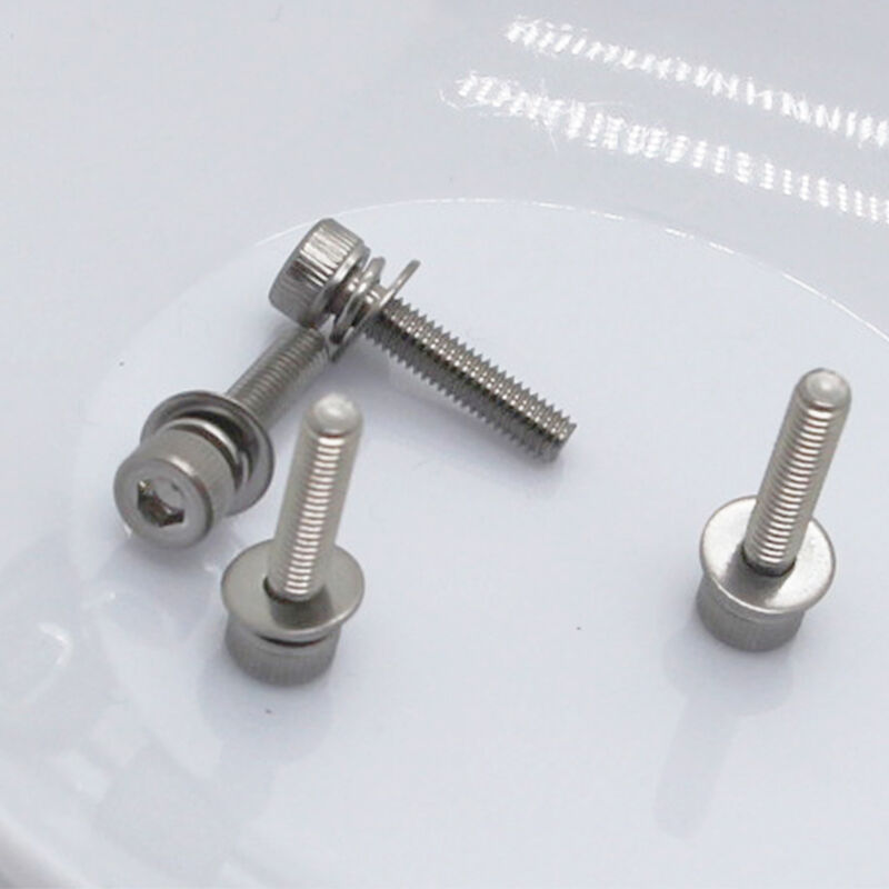 Stainless Steel Ultra-Micro Precision Pan Head Screws M0.5-M3 Nikel Plated untuk Aplikasi Industri