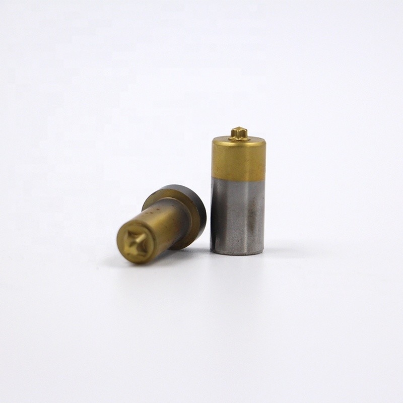 Punching Mold Shaping Screw Second Punch Mode JMR M6.0 Yellow / Black Color